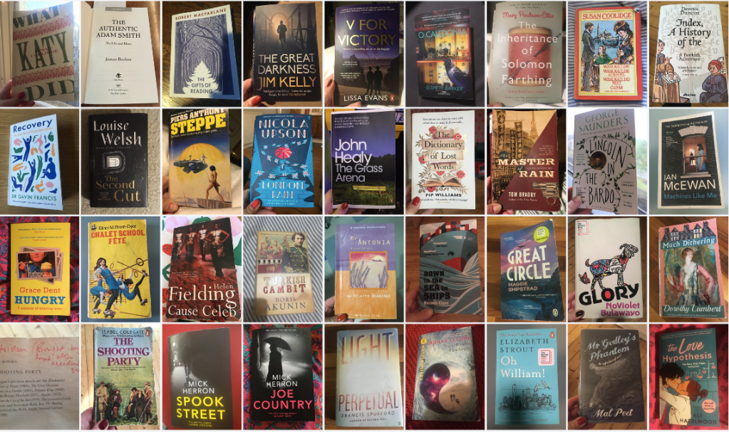 Covers of the books I read in 2022